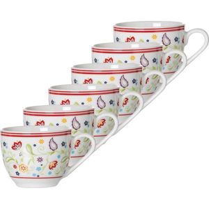 Espressotassen Shanti 80 ml Set van 6