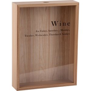 Present Time - Wine Momentum Box - Licht hout