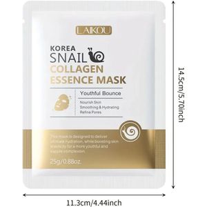 LAIKOU Snail collagen essence mask