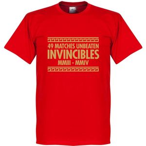 The Invincibles 49 Unbeaten Arsenal T-Shirt - XXXL