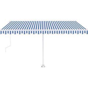vidaXL-Luifel-met-LED-en-windsensor-elektrisch-400x300-cm-blauw-en-wit