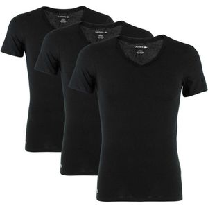Lacoste Heren 3-pack Ondershirt - Black - Maat M