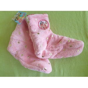 Pantoffel K3 - roze met sterren - maat 35/38