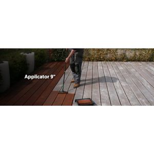 Olie Applicator 9 met Pad voor Exterior oil buiten