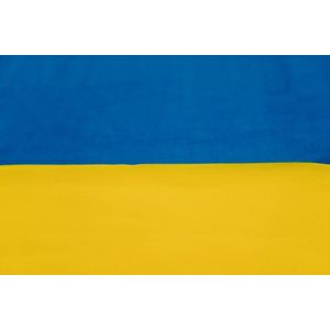 Oekraïense Vlag - Oekraine - Ukraine Flag 91cm / 152cm - 100% Polyester - Makkelijk op te hangen - Dubbelzijdige print