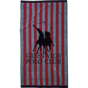 Greenwich Polo Club strandlaken Classic 90x180 rood