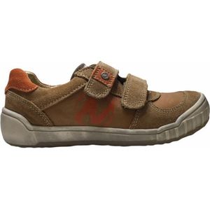 Naturino 2 velcro's bumper cirkel logo lederen sneakers Antony Cognac mt 31