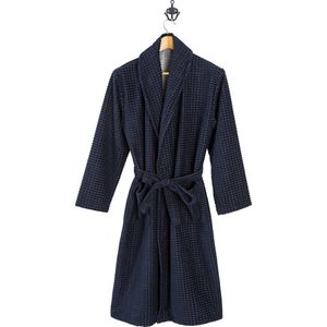 Heren badjas - warme & zachte badjas - fleece buitenkant - katoenen binnenkant - Hotel badjas - Sauna badjas - Relax Company - maat L/XL
