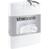 vtwonen Cover Hoeslaken - Wit - 90 x 200/220 cm