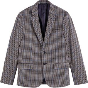 Scotch & Soda Single-breasted geruite blazer van katoen - Heren - Maat L