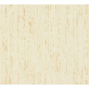 STRUCTUUR BEHANG | industrieel - Beige Geel Goud - A.S. Création Elements 2