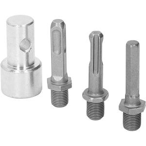 Tuinbooradapter Avegaaradapter 1 Tot 3 Booradapter Koolstofstalen Ronde Boorkop 2 Putten 2 Sleuven Tuinvijzel Boorconnector Tuingereedschap - Tuinieren - Planten .