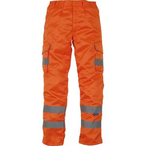 Broek Heren 44/46 NL (36 UK) Yoko Hi Vis Orange 80% Polyester, 20% Katoen