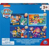 PAW Patrol - 4 puzzels van hout