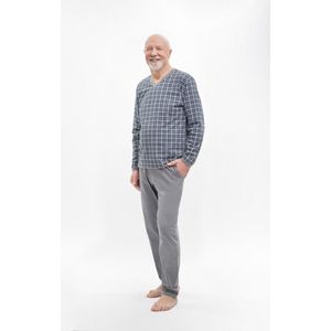Martel Roman pyjama grijs 100% katoen- gemaakt in Europa XXL