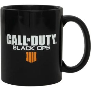 Official Call of Duty Black Ops 4 Bo4 Mug With Metal Logo