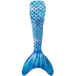 Mermaid Pro zeemeerminstaart Playa Carmen set tieners maat 12 (146-152) met Monovin junior met voetvakjes