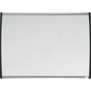 Nobo Droog Uitwisbaar Whiteboard Met Gewelfde Lijst 58.5x43cm - Inclusief Whiteboard Accessoires -Wit