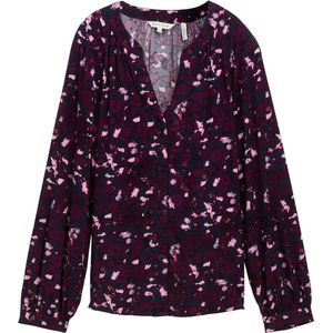 Tom Tailor Dames-Bloes--35893 berry aut-Maat 40