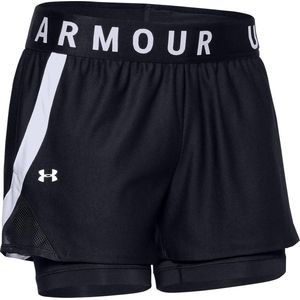 Under Armour Play Up 2-in-1 Shorts Dames Sportbroek - Zwart - Maat S