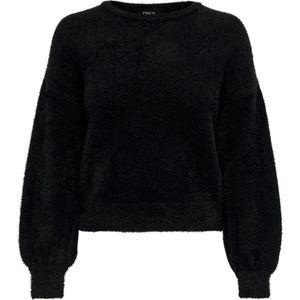 Only Trui Onlpiumo L/s Pullover Knt Noos 15235973 Black Dames Maat - XL