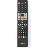 Vervangende Afstandsbediening | Geschikt voor: TCL/Thomson | Vast | 1 Apparaat | Netflix Knop / Youtube Knop | Infrarood | Zwart