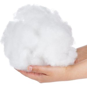 Knutselwatten Vulmateriaal - Pluizig Vulmiddel - 100 g - 100% Polyester