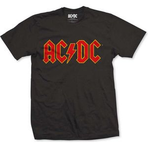 AC/DC - Logo Heren T-shirt - XL - Zwart