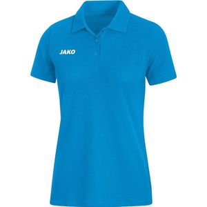 Jako Base Polo Dames - Jako Blauw | Maat: 42