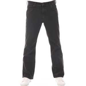 Wrangler Heren Jeans Broeken Jacksville bootcut Fit Zwart 31W / 30L Volwassenen Denim Jeansbroek