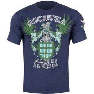 Hayabusa Buchecha BJJ T-shirt blauw Kies uw maat: M