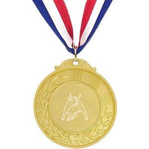 Akyol - stier medaille goudkleuring - Stier - degene met stier als sterrenbeeld - sterrenbeeld - horoscoop