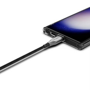 Cygnett USB-A naar USB-C Kabel 2 Meter - Zwart