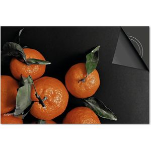 Inductie beschermer 76x51,5 - afdekplaat inductie mat - Dietrix Kookplaat beschermer - DELUXE - Groente en Fruit - Mandarijnen