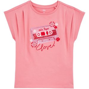 WE Fashion Meisjes T-shirt met embroidery