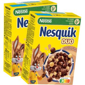 Nesquik Duo cornflakes - volkorentarwe - 325g x 2
