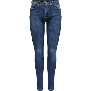 Only Jeans Onlpush Shape Life Reg Sk Dnm Azg68 15235035 Dark Blue Denim Dames Maat - W29 X L30