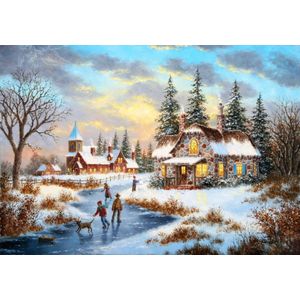 Dennis Lewan - A Mid-Winter's Eve Puzzel 1000 stukjes