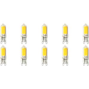 LED Lamp 10 Pack - Igia - G9 Fitting - 2W - Helder/Koud Wit 6500K | Vervangt 20W