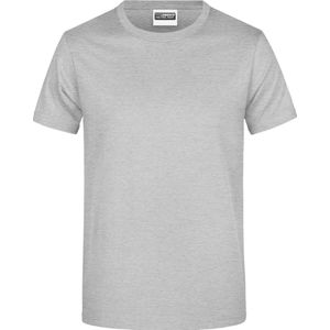 James And Nicholson Heren Ronde Hals Basic T-Shirt (Grijze Heide)