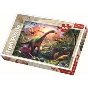 Dinosaurussen Puzzel (100 stukjes) - Trefl