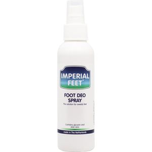 Voetspray 150ml | Voetdeodorant tegen Zweetvoeten | Anti-transpirant | Behandeling van Stinkende Voeten | Helpt ook bij Kalknagels & Voetschimmel | Anti-zweet | Schoenspray Met Munt Geur - Sterke 24-uurs Bescherming - 150ml IMPERIAL FEET