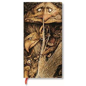 Paperblanks Mischievous Creatures Brian Froud’s Faerielands Slim - Gelinieerd