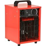 Industriële Ventilatorkachel | Thermostaat | 3 Standen | 3000 W | Rood