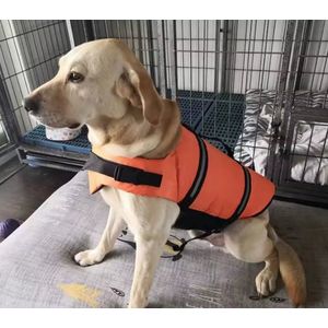 Zwemvest voor honden Oranje - Maat XXL - Honden Zwemvest +35KG
