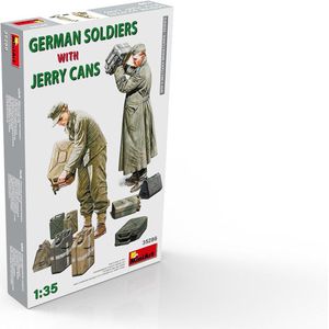 1:35 MiniArt 35286 German soldiers with jerry cans Plastic Modelbouwpakket