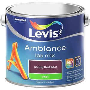 Levis Ambiance Lak Mat Mix - Shady Red A60 - 2,5 L