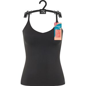 sloggi ZERO Feel 2.0 Spaghetti Top Dames Onderhemd - Zwart - Maat S