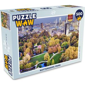 Puzzel Rotterdam - Park - Architectuur - Legpuzzel - Puzzel 500 stukjes