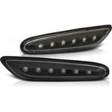 Zijkant knipperlichten BMW E46 09 01-03 05 ZWART LED